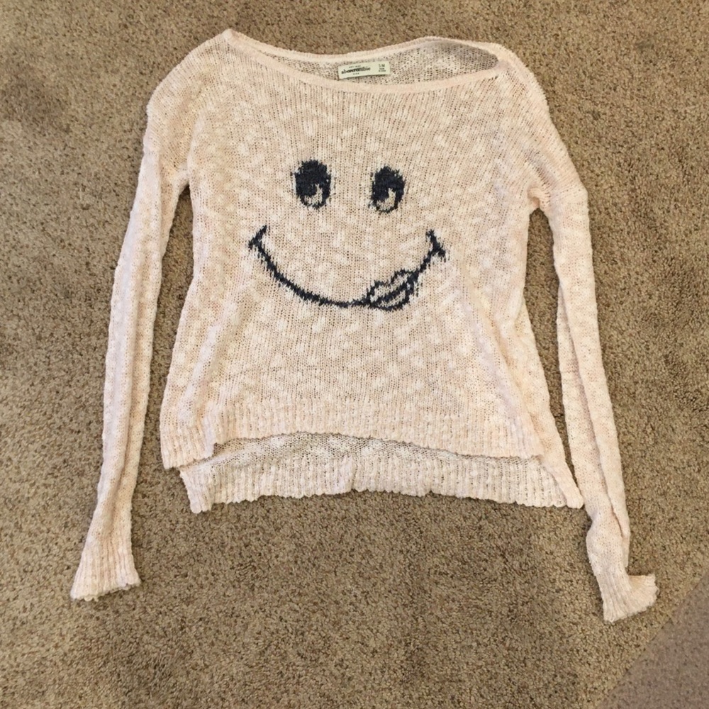 abercrombie kids Smiley Sweater
